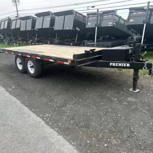 BWise 7 x 12 Equipment Trailer – Single Axle Tilt-Deck