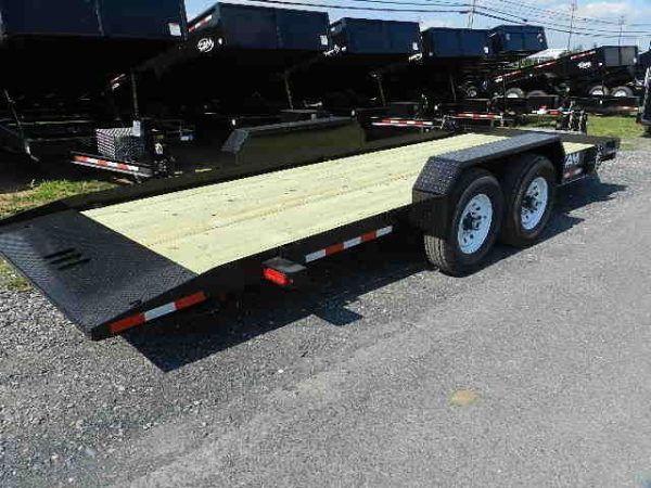 CAM Superline 7 x 20 Equipment Trailer Tilt Deck - Image 2