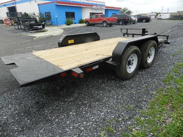 Big Tex 7 x 16 Full-Tilt Equipment Trailer Removable Fenders - Image 4