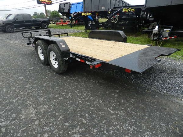 Big Tex 7 x 16 Full-Tilt Equipment Trailer Removable Fenders - Image 5