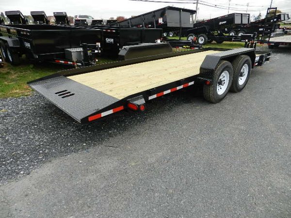 CAM Superline 7 x 20 Equipment Trailer Powered Tilt Deck - Image 8