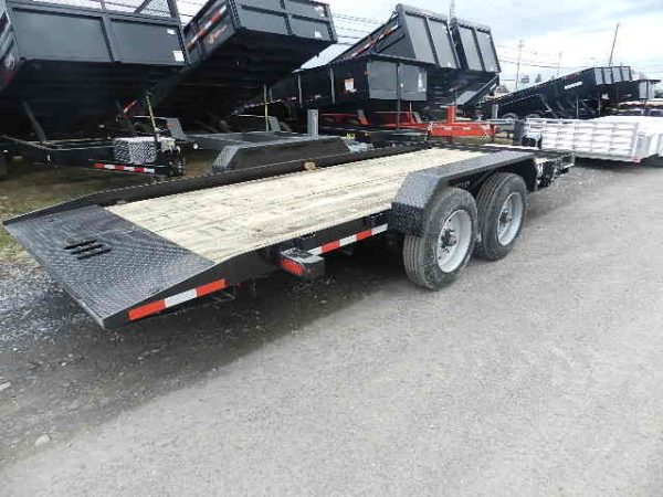 CAM Superline 7 x 18 Gravity Tilt Equipment Trailer Heavy Equipment - Image 3