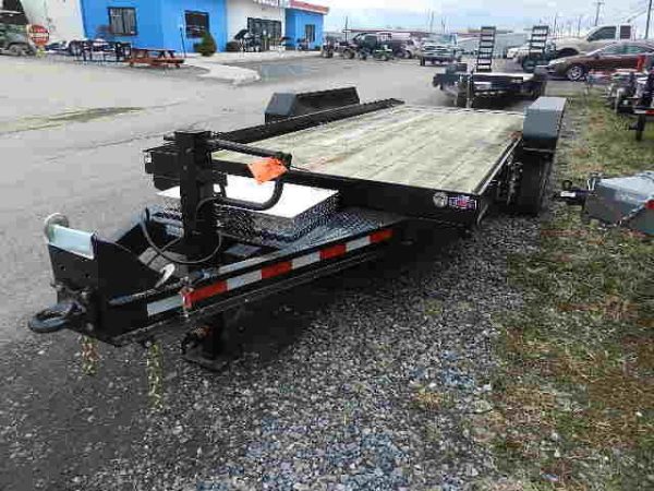 CAM Superline 7 x 18 Gravity Tilt Equipment Trailer Heavy Equipment - Image 4
