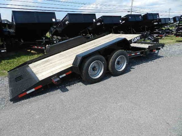 CAM Superline 7 x 21 Powered Split-Tilt Trailer Extra Wide Deck - Image 7