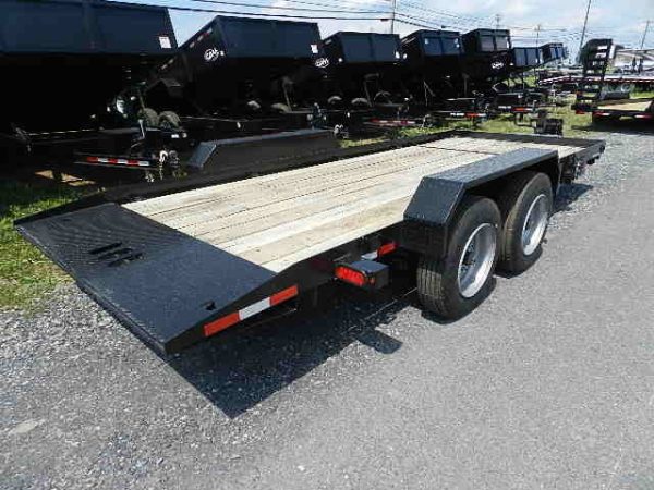 CAM Superline 7 x 21 Powered Split-Tilt Trailer Extra Wide Deck - Image 2
