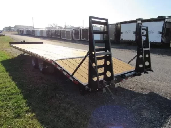 BWise 8 x 28 Deckover Equipment Trailer Wedge Ramps - Image 2