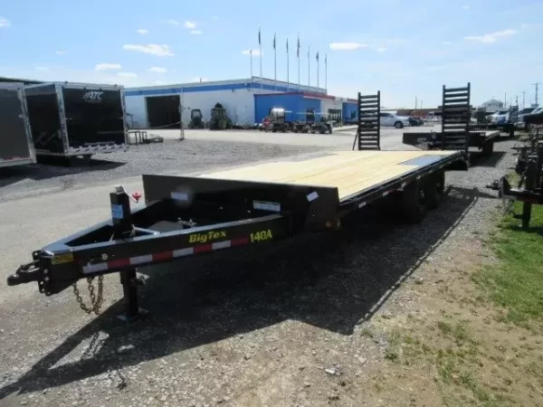 Big Tex 102″ x 20′ Deckover Equipment Trailer Self Clean Beavertail - Image 3