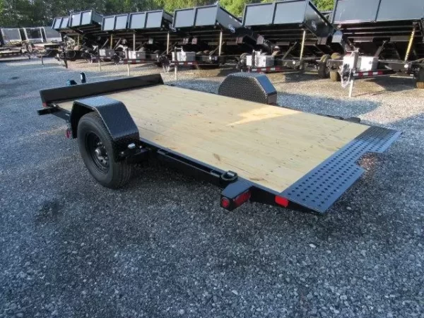 Big Tex 7 x 13 Equipment Trailer Single Axle Tilt Deck - Image 4