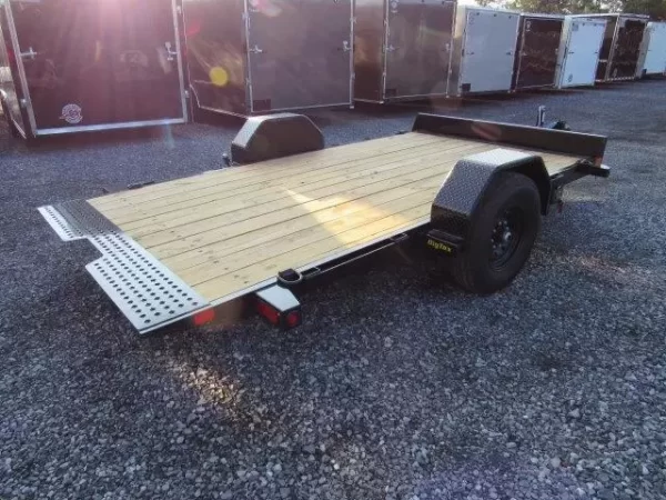 Big Tex 7 x 13 Equipment Trailer Single Axle Tilt Deck - Image 2