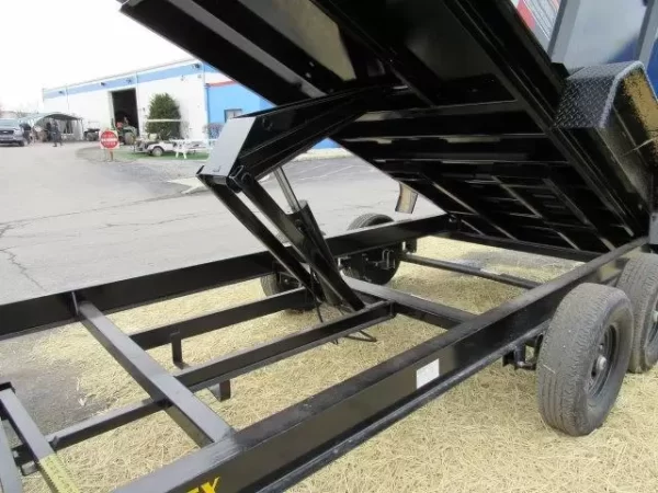Big Tex 7 x 16 Gooseneck Dump Trailer Solid High Sides - Image 2