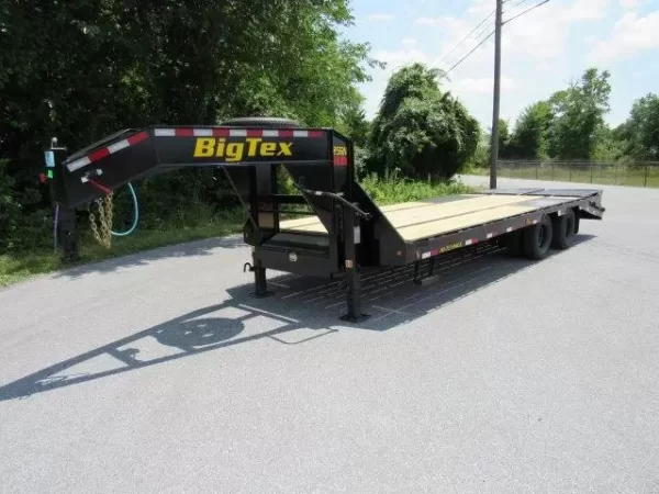 Big Tex 8.5 x 25 Heavy Duty Gooseneck Equipment Trailer – Mega Ramps