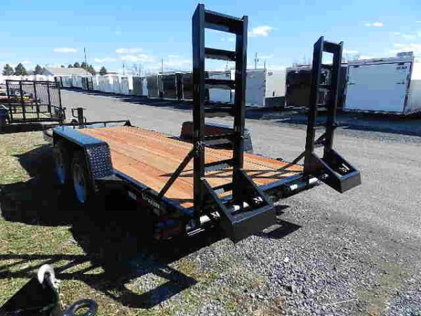 BWise 7 x 18 Heavy Duty Equipment Trailer Ladder Ramps - Image 6