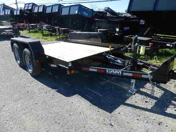 CAM Superline 6 x 12 Equipment Trailer Full Tilt Deck - Image 4