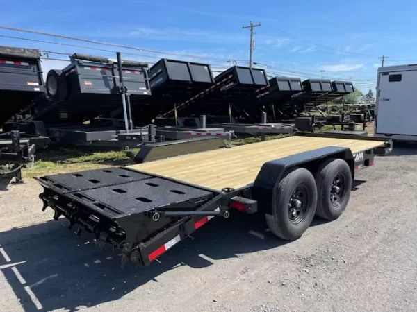 CAM Superline 7 x 18 Equipment Trailer Super Ramps - Image 2