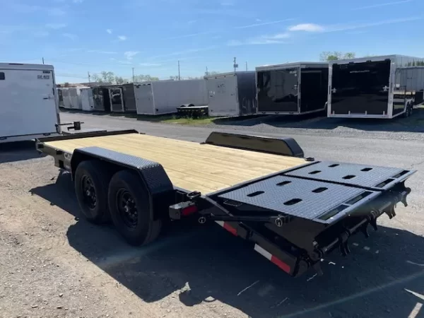 CAM Superline 7 x 18 Equipment Trailer Super Ramps - Image 3