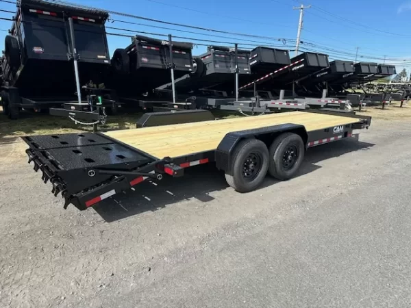 CAM Superline 7 x 22 Equipment Trailer Super Ramps - Image 4