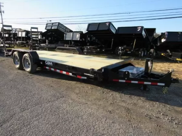CAM Superline 7 x 20 Equipment Trailer Pallet Fork Carrier