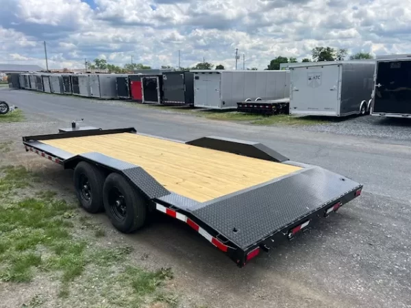 CAM Superline 7 x 18 Equipment Trailer Drive Over Fenders - Image 3