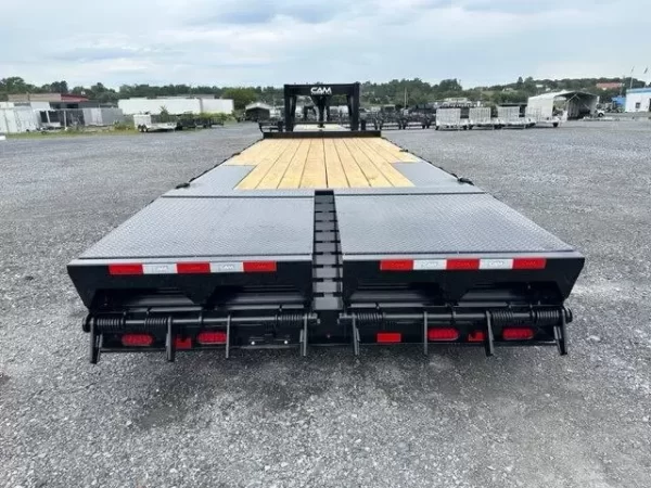 CAM Superline 8 x 25 Gooseneck Deckover Equipment Trailer - Image 5