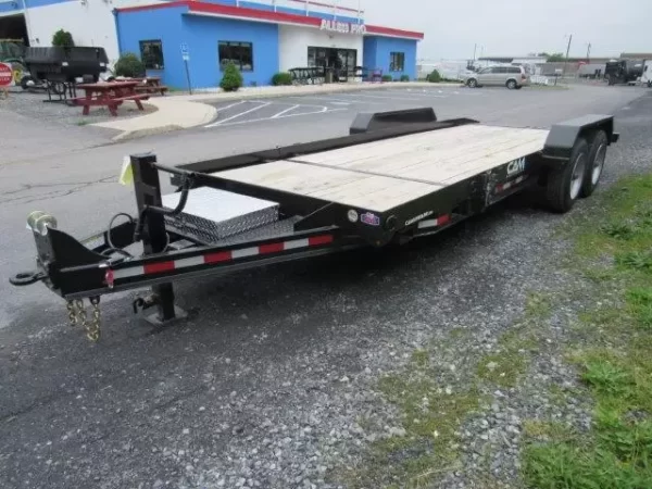 CAM Superline 7 x 20 Equipment Trailer Split Tilt - Image 8