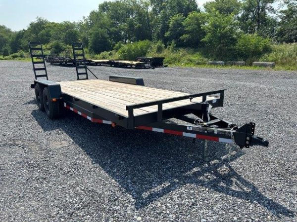 Carry-On 7 x 20 Equipment Trailer Ladder Ramps - Image 4