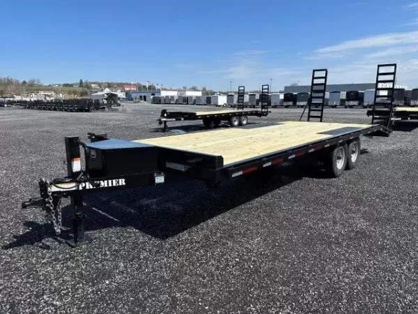 Premier 8.5 x 24 Deckover Equipment Trailer Ladder Ramps - Image 5