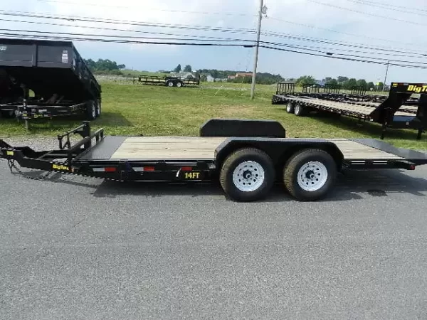 Big Tex 7 x 18 Full-Tilt Equipment Trailer Removable Fenders - Image 2