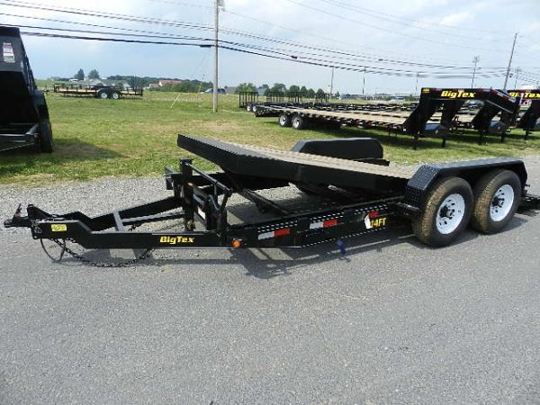 Big Tex 7 x 18 Full-Tilt Equipment Trailer Removable Fenders - Image 4