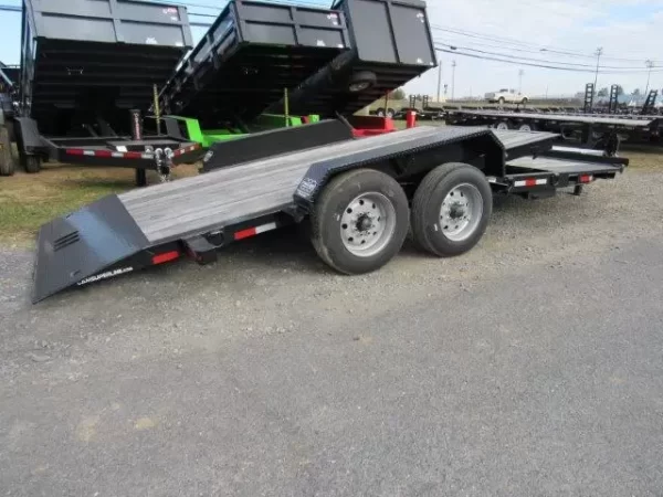 CAM Superline 7 x 19 Heavy Duty Split-Tilt Trailer Extra Wide Deck - Image 7