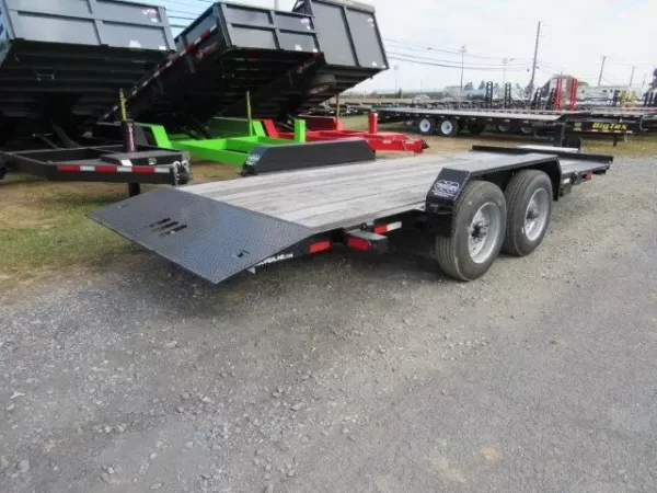 CAM Superline 7 x 19 Heavy Duty Split-Tilt Trailer Extra Wide Deck - Image 4