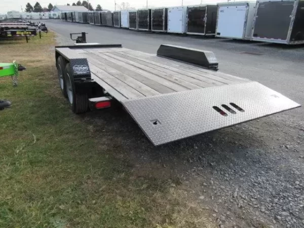 CAM Superline 7 x 19 Heavy Duty Split-Tilt Trailer Extra Wide Deck - Image 2