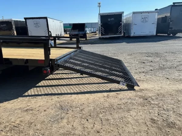 Big Tex 7 x 20 Landscape Utility Trailer – Ramp Gate - Image 2