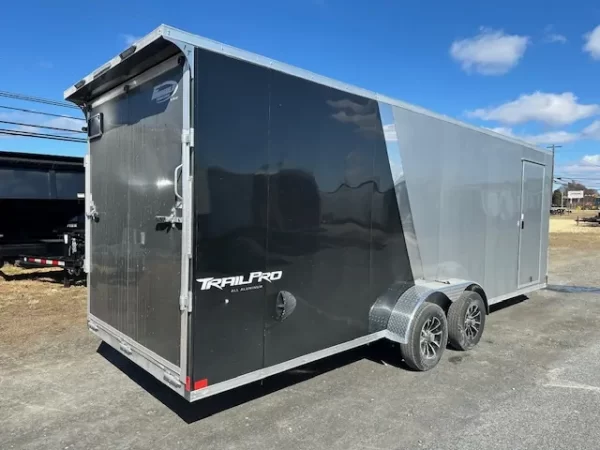 Formula 7.5 x 22 Drive On/Off Snowmobile Trailer - Image 2