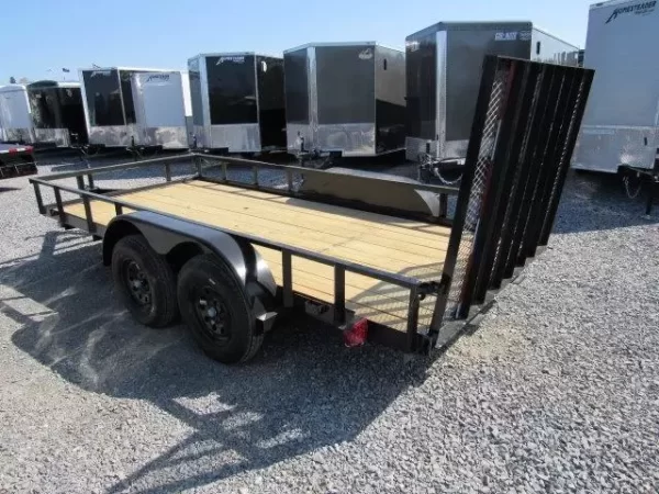 Carry On 6.4 x 14 Landscape or Utility Trailer – Landscape Ramp - Image 4