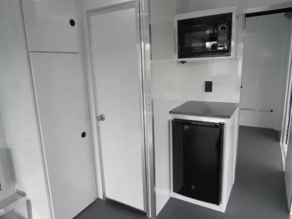 ATC 8.5 x 28 Aluminum Office Trailer Mobile Command Center - Image 14