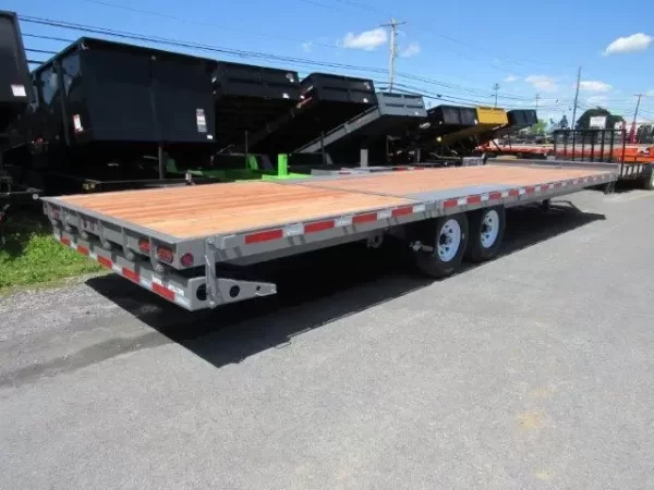 BWise 8 x 28 Deckover Equipment Trailer Beavertail - Image 7