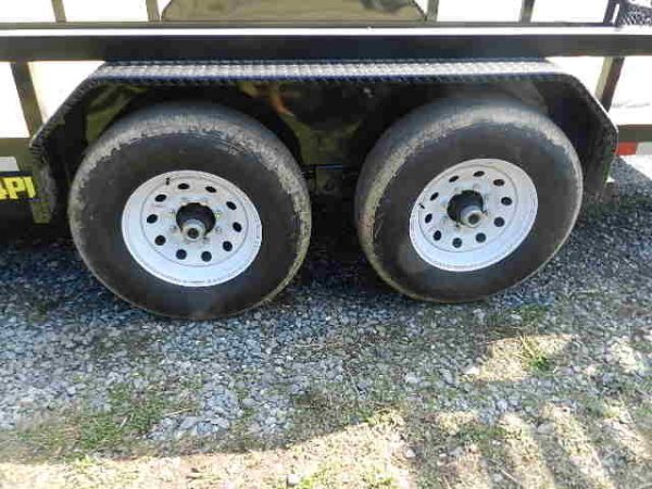 Big Tex 7 x 18 Heavy Duty Landscape Trailer – Split Gate - Image 4