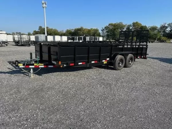 Big Tex 7 x 20 Landscape Utility Trailer – Solid Steel Sides - Image 6