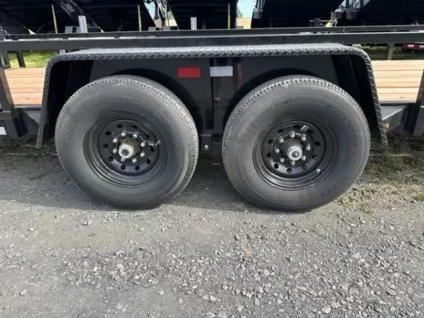 BWise 7 x 20 Equipment Trailer – Split Landscape Ramp - Image 4