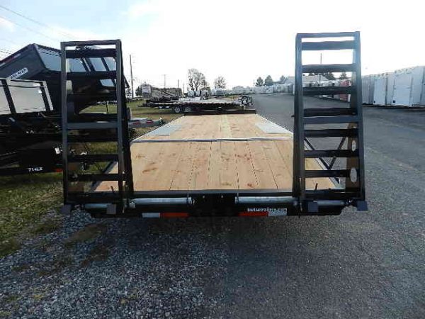 BWise 8 x 24 Deckover Equipment Trailer Wedge Style Ramps - Image 2