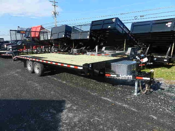 CAM Superline 8 x 20 Equipment Trailer – Split Landscape Ramp