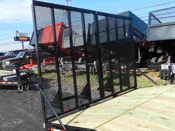 CAM Superline 8 x 20 Equipment Trailer – Split Landscape Ramp - Image 5