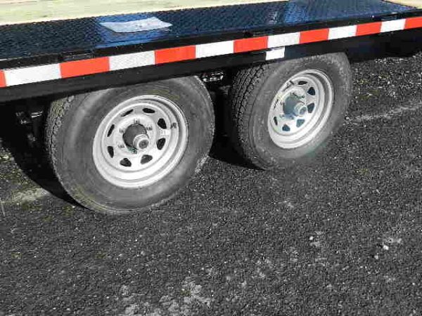 CAM Superline 8 x 20 Equipment Trailer – Split Landscape Ramp - Image 6