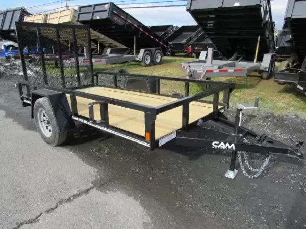 Cam Superline 5 x 10 Landscape Utility Trailer – Rear Landscape Gate