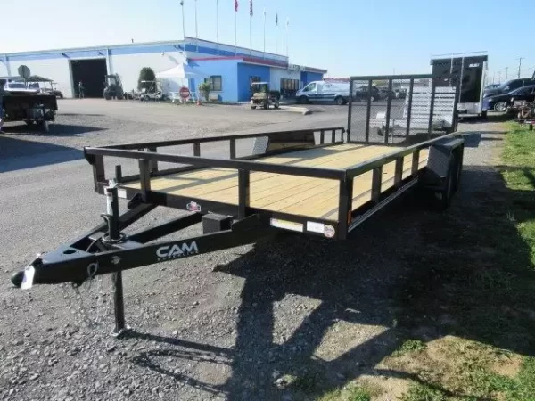 Cam Superline 7 x 18 Landscape Utility Trailer – Landscape Gate - Image 3