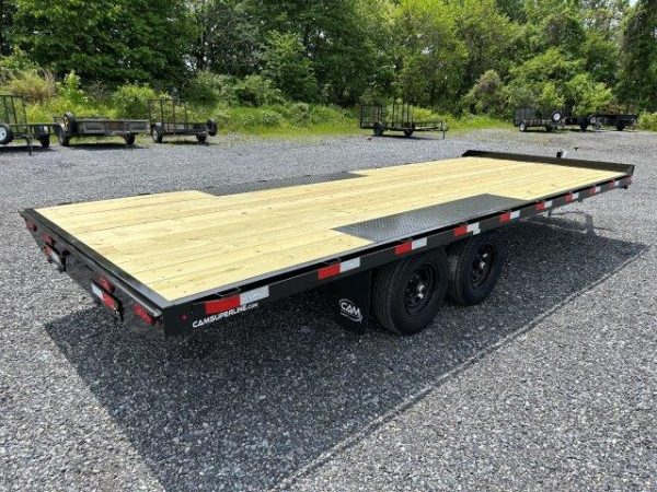 CAM Superline 8 x 20 Deckover Equipment Trailer Slide Out Ramps - Image 6