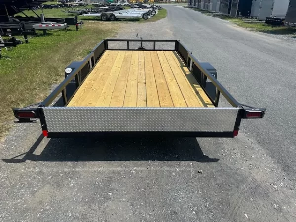 Car Mate 6 x 14 ATV Utility Trailer – Side Ramps - Image 2