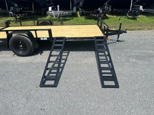 Car Mate 6 x 14 ATV Utility Trailer – Side Ramps - Image 4