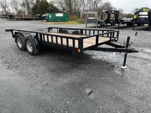 Car Mate 6 x 14 Utility Trailer – Removable Side Ramps - Image 8
