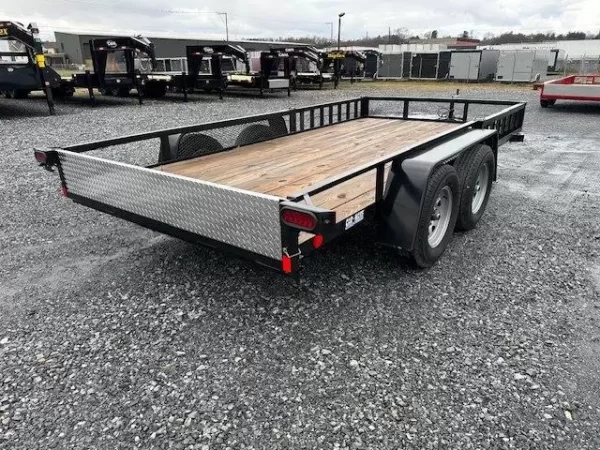 Car Mate 6 x 14 Utility Trailer – Removable Side Ramps - Image 9
